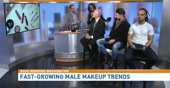 Fast-growing manly makeup trends