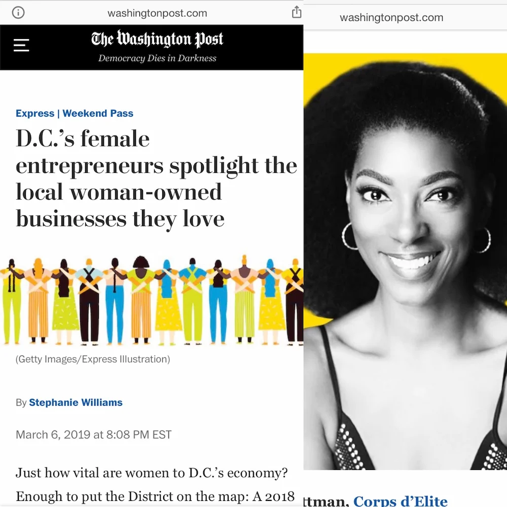 Washington Post article on female entrepreneurs